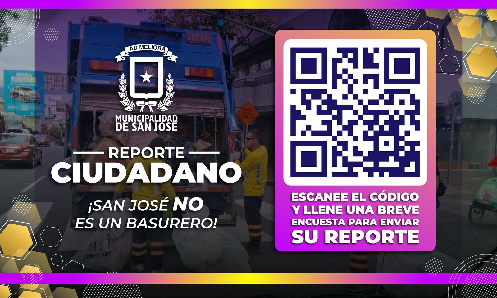 Acceda al formulario para realizar su reporte ciudadano